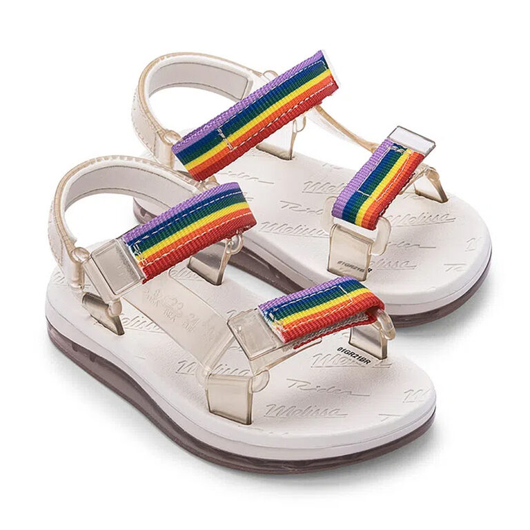 Sandália Mini Melissa Papete + Rider I Baby 33382