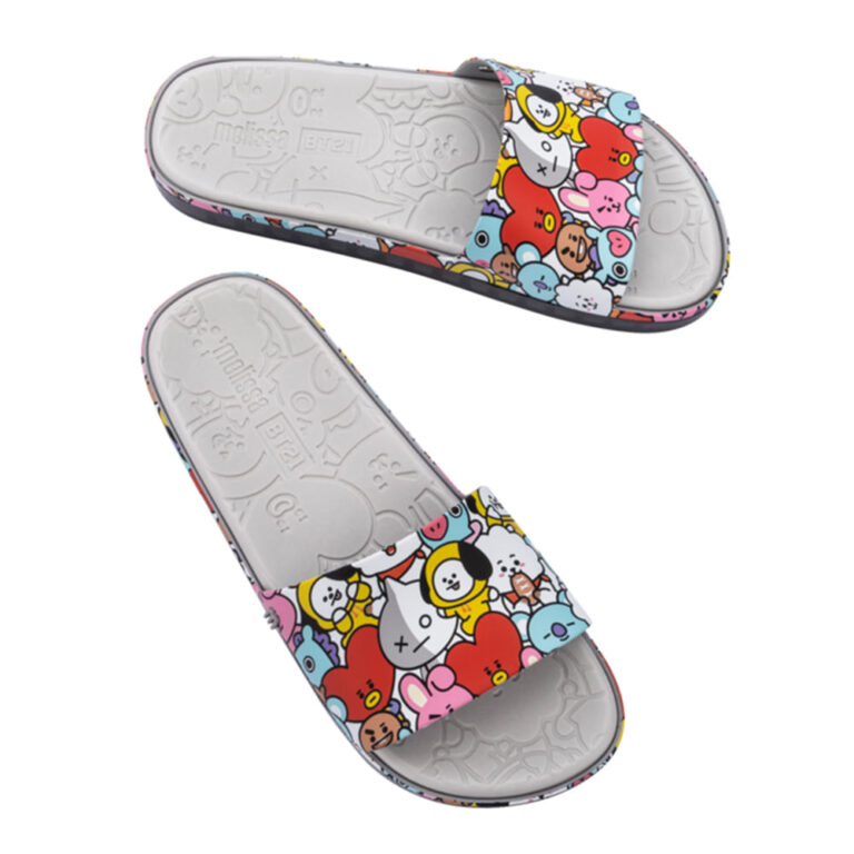 Chinelo Melissa Beach Slide Next Gen + BT21 33398