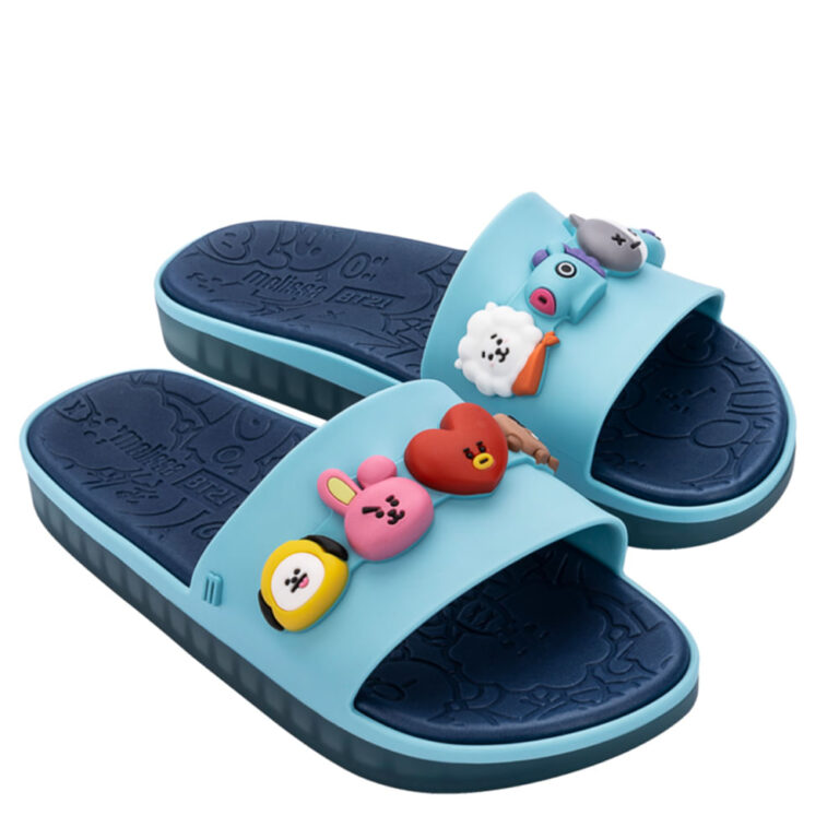 Chinelo Melissa Beach Slide Next Gen + BT21 33398