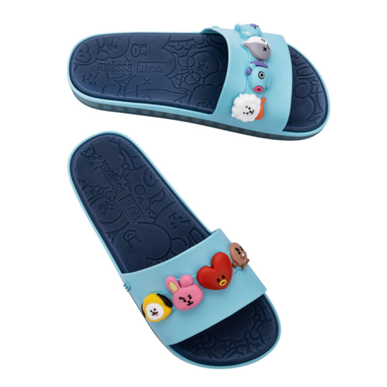 Chinelo Melissa Beach Slide Next Gen + BT21 33398