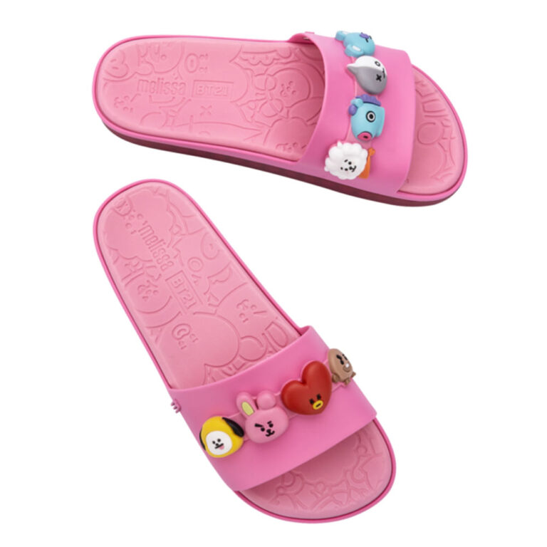 Chinelo Melissa Beach Slide Next Gen + BT21 33398