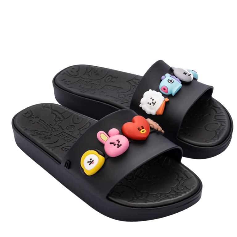 Chinelo Melissa Beach Slide Next Gen + BT21 33398