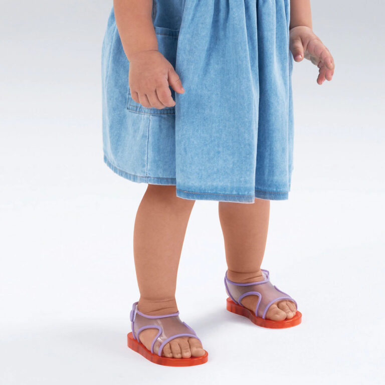 Sandália Mini Melissa Acqua com Pop It Baby 33679