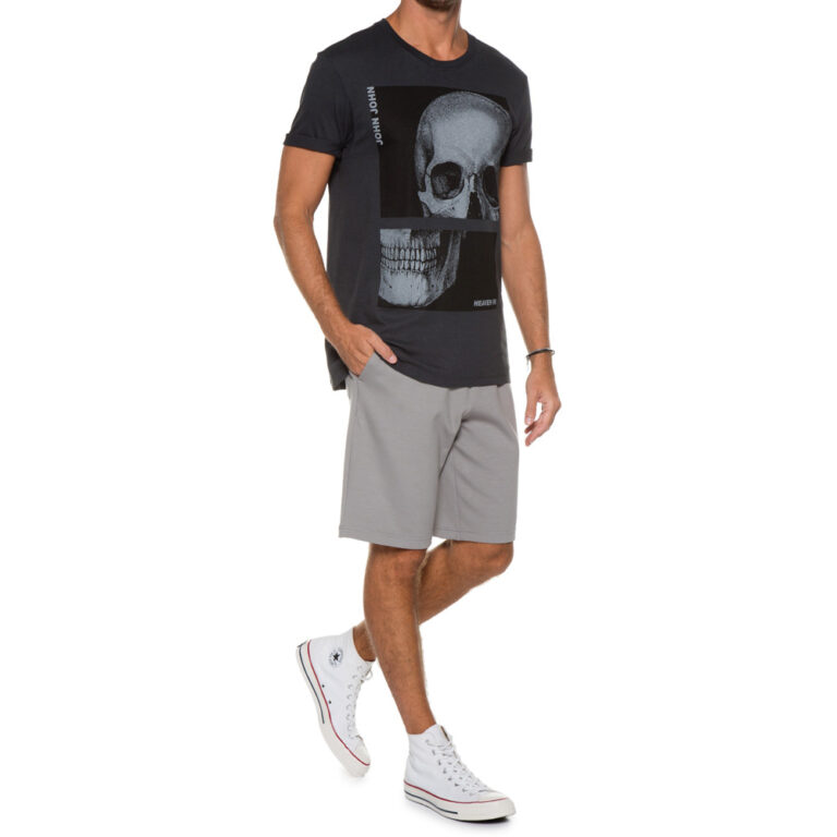 Camiseta Skull 006 John John Masculina