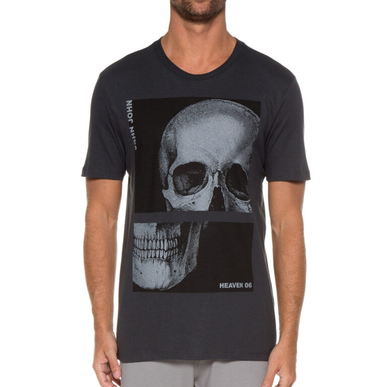 Camiseta Skull 006 John John Masculina