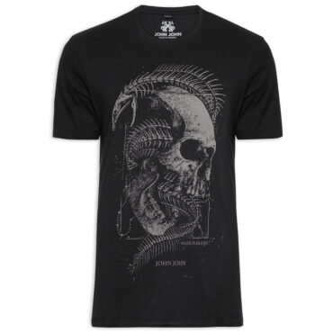 Camiseta John John Snake Skull Masculina 42.54.5224
