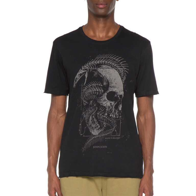 Camiseta John John Snake Skull Masculina 42.54.5224