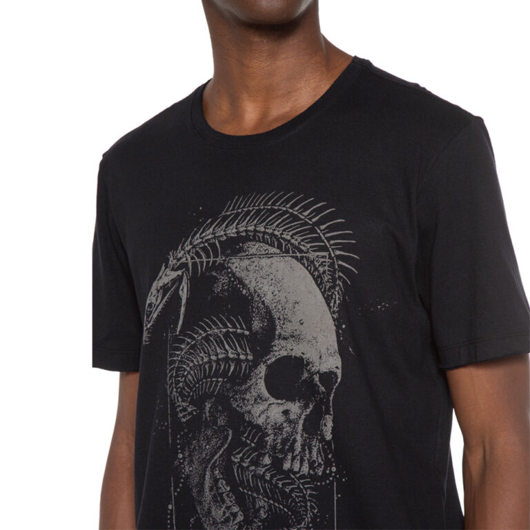 Camiseta John John Snake Skull Masculina 42.54.5224