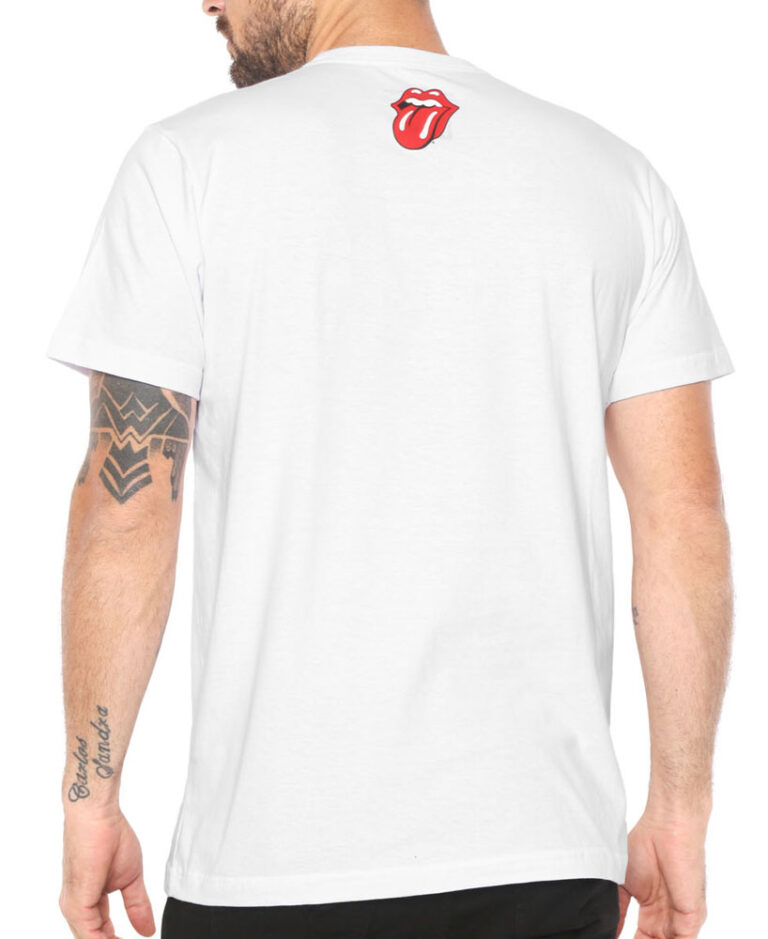 Camiseta New Era The Rolling Stones Masculina NEI18TSH054